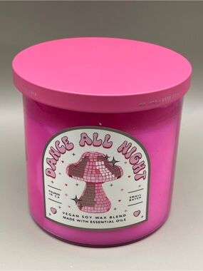 🪩Dance All Night Pink Soy Wax Candle - Vegan Scented Candle🪩